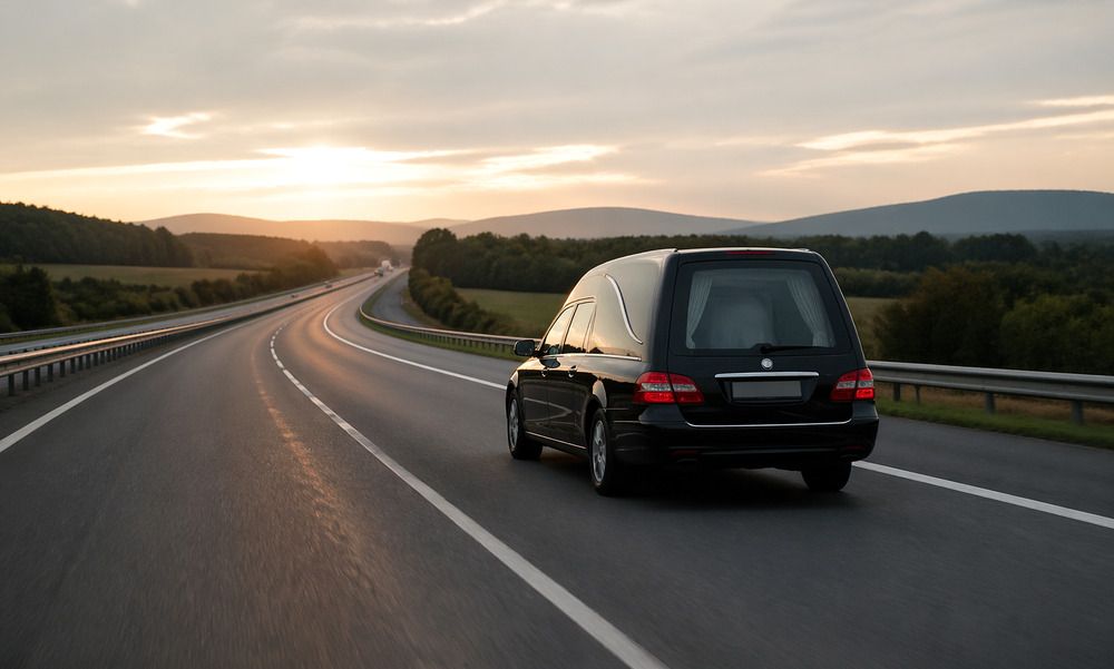 Transport funerar pe ruta europeană - repatrierea defunctului în Moldova.